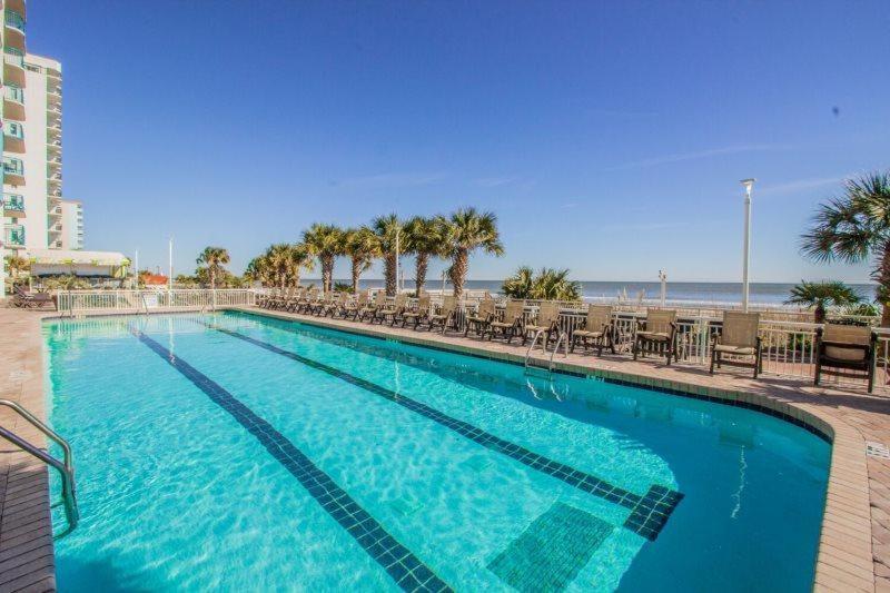 Spectacular Ocean Front Real 1 Bedroom Condo, 2 Ba Myrtle Beach Esterno foto