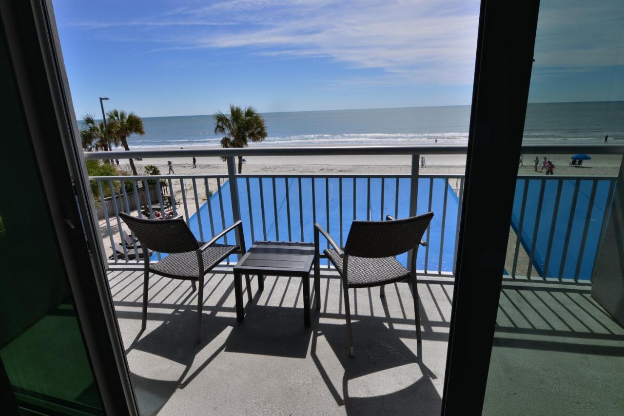 Spectacular Ocean Front Real 1 Bedroom Condo, 2 Ba Myrtle Beach Esterno foto