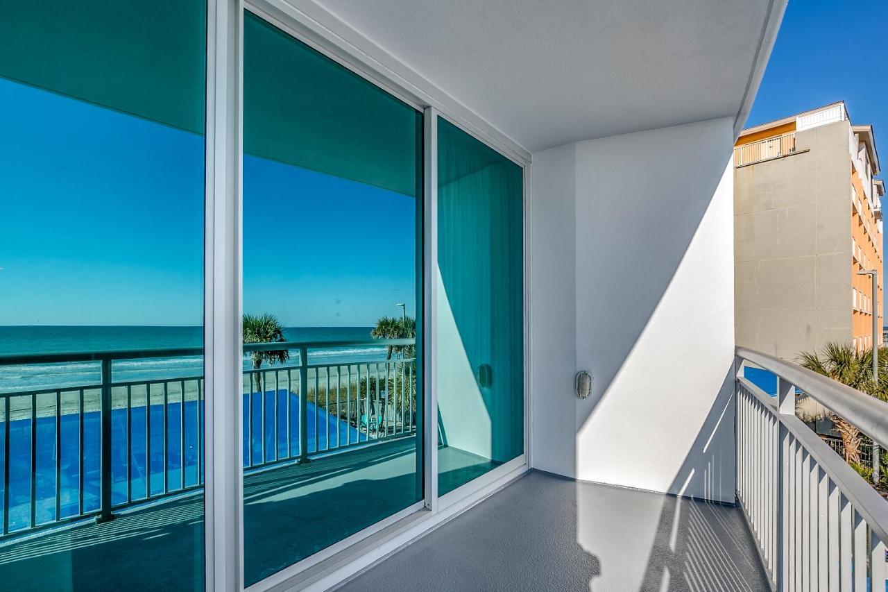Spectacular Ocean Front Real 1 Bedroom Condo, 2 Ba Myrtle Beach Esterno foto