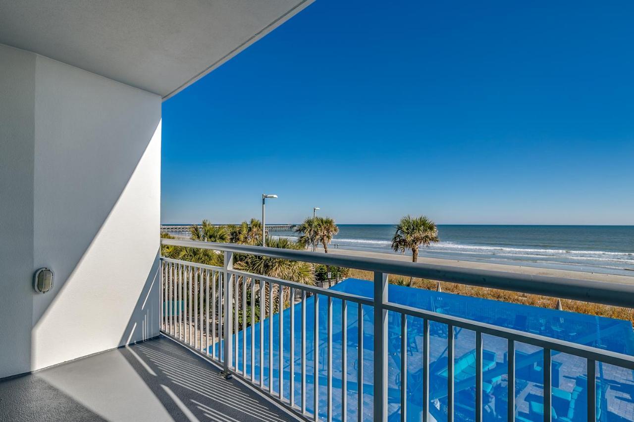 Spectacular Ocean Front Real 1 Bedroom Condo, 2 Ba Myrtle Beach Esterno foto