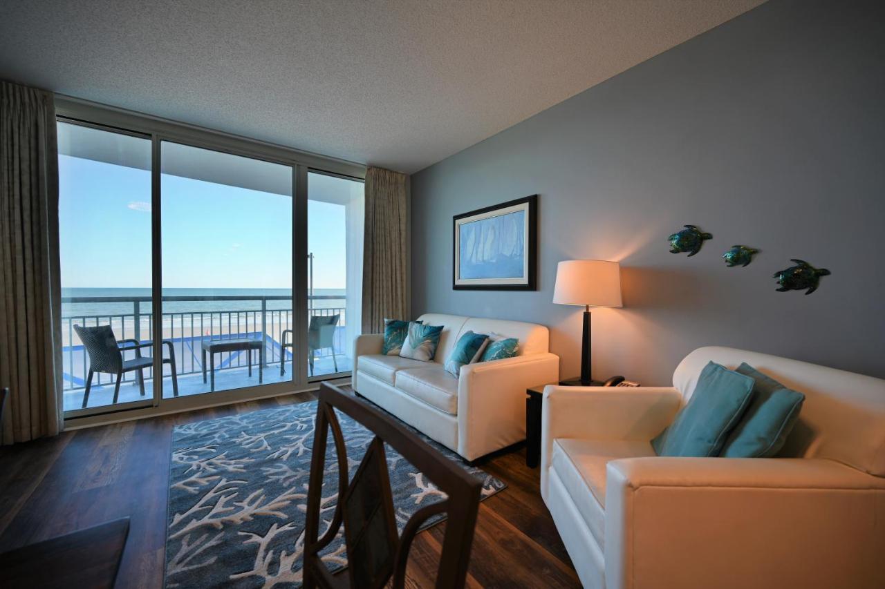Spectacular Ocean Front Real 1 Bedroom Condo, 2 Ba Myrtle Beach Esterno foto